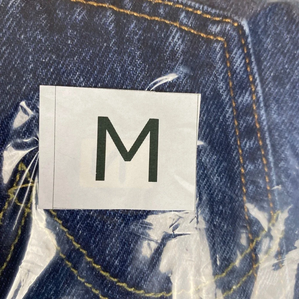 Levis 501 Original Straight Leg Button Fly Jeans Mens 26 Blue‎ Indigo